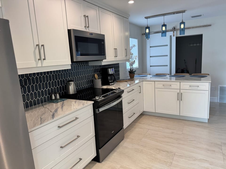 Kitchen and laundry