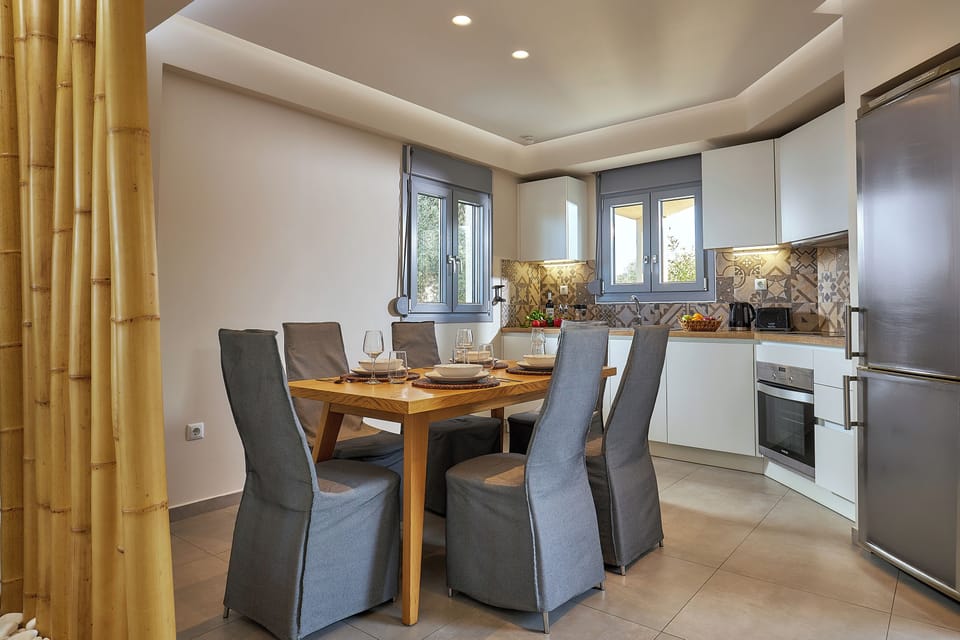 Villa, 2 Bedrooms, Private Pool | Private kitchen | Full-size fridge, oven, stovetop, coffee/tea maker