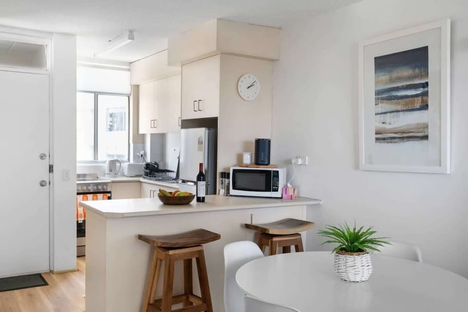 Our simple kitchen and dining setup, simple but fully functional
