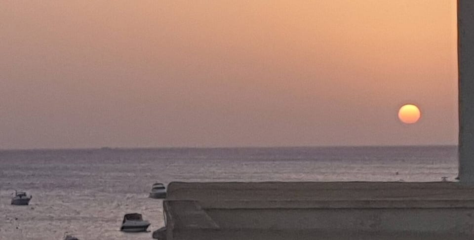 Sunrise from terrace