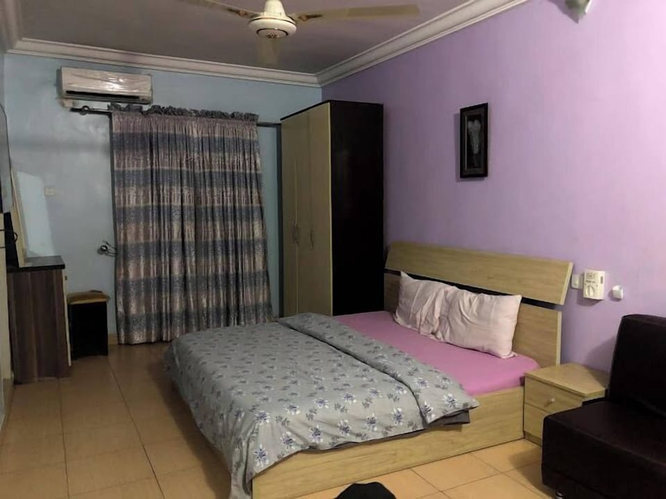 Family Apartment, Balcony, City View | 1 bedroom, desk, laptop workspace, blackout drapes