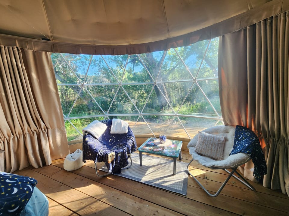 Seating area in Dome 