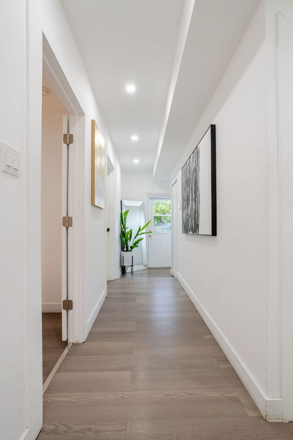 Bright hallway