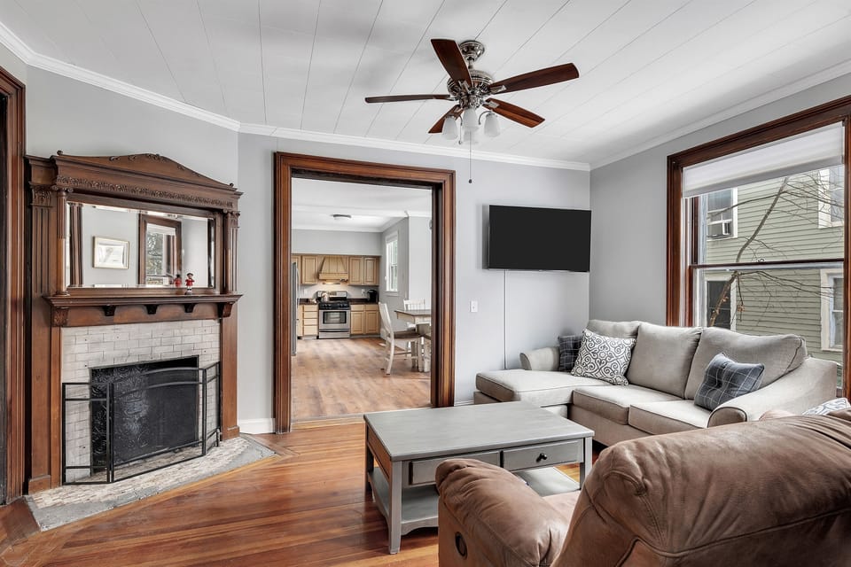 Living Room into Dining And Kitchen