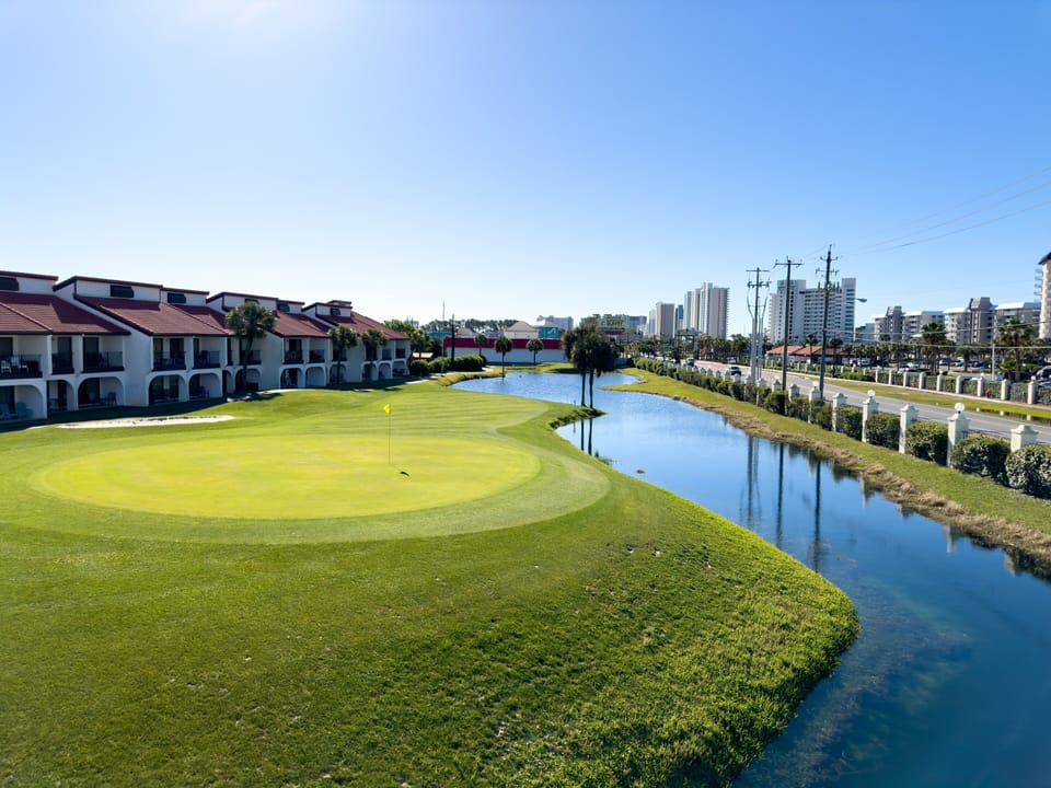 Enjoy a game of golf on the 9 hole-par 3 course