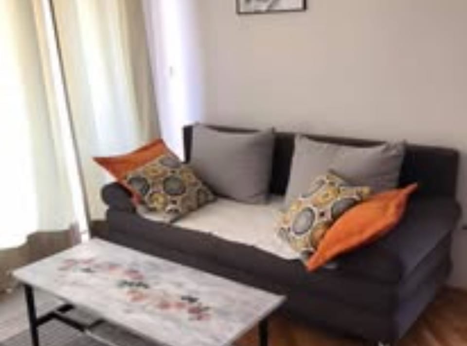 Apartment (Two Bedroom Apartment With Sea View) | Living room | 32-inch flat-screen TV with cable channels