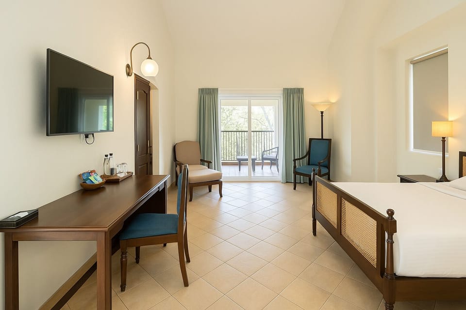 Premium Room with Balcony | Premium bedding, in-room safe, individually decorated, desk