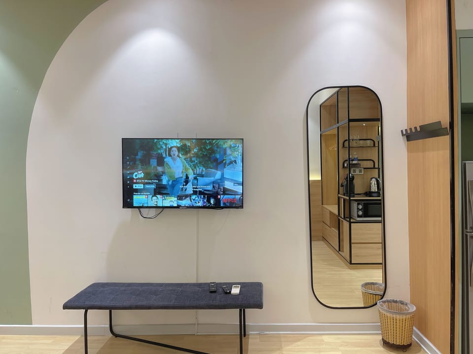 Comfort Apartment, City View | 1 bedroom, desk, laptop workspace, blackout drapes