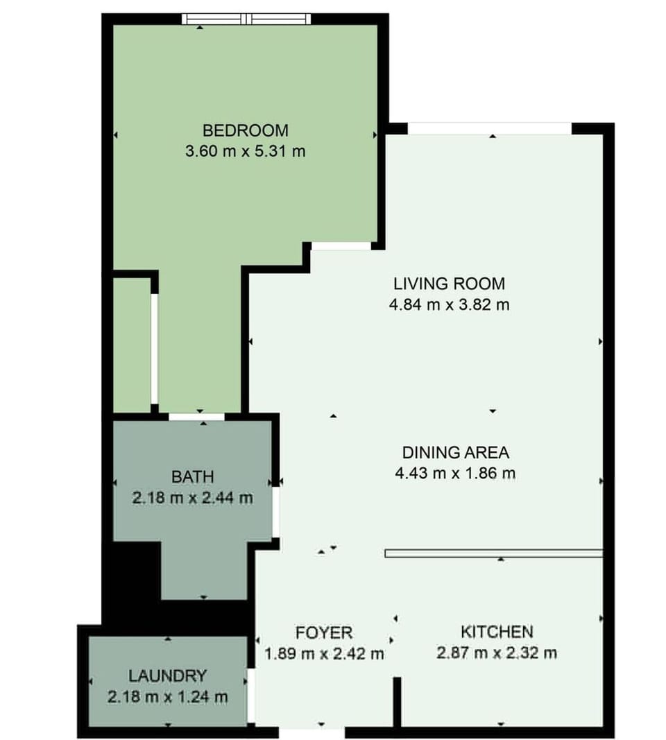House | 1 bedroom, Internet