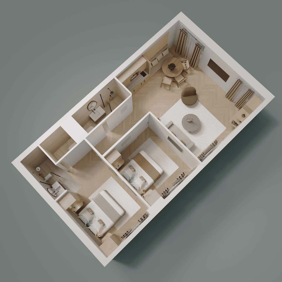 Plan de l'appartement 