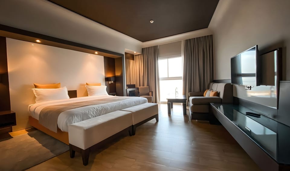 Premium Double Room | Premium bedding, in-room safe, laptop workspace, free WiFi