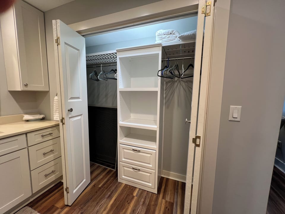 Master closet