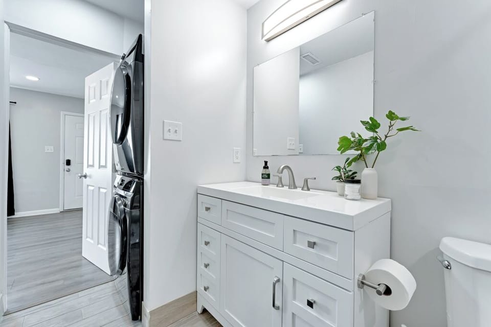 In-home washer + dryer
