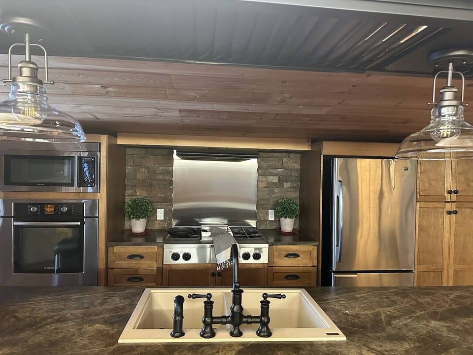 Original cabin Kitchen