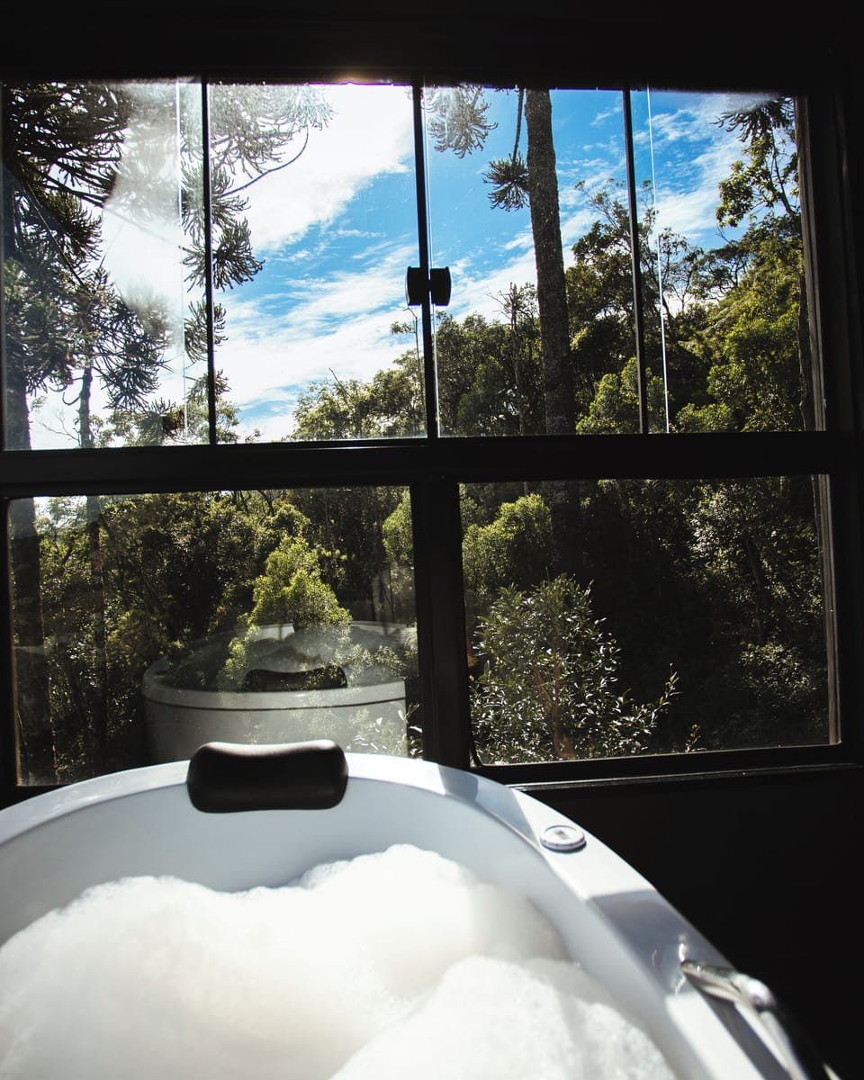 Private spa tub