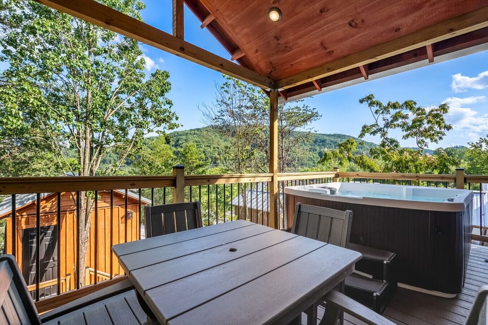 Rear porch