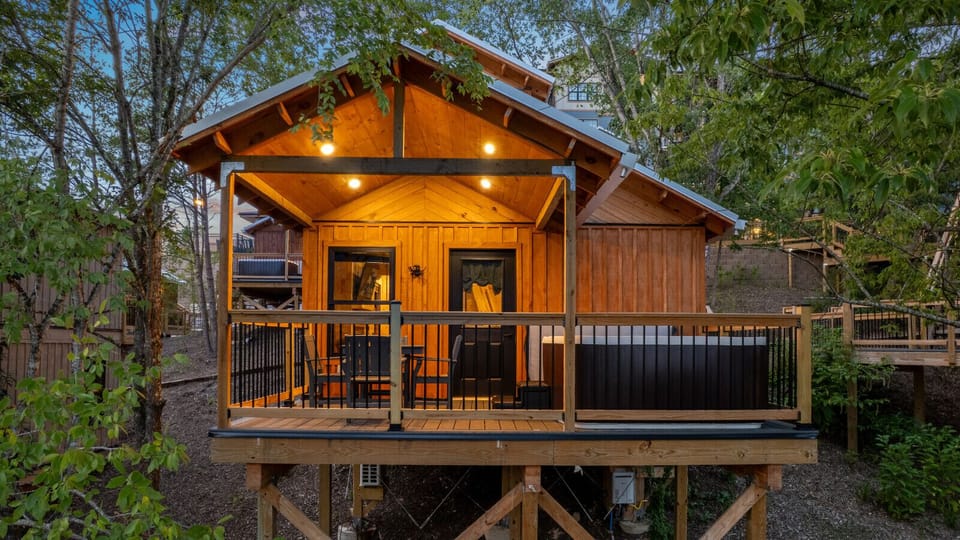 Rear porch