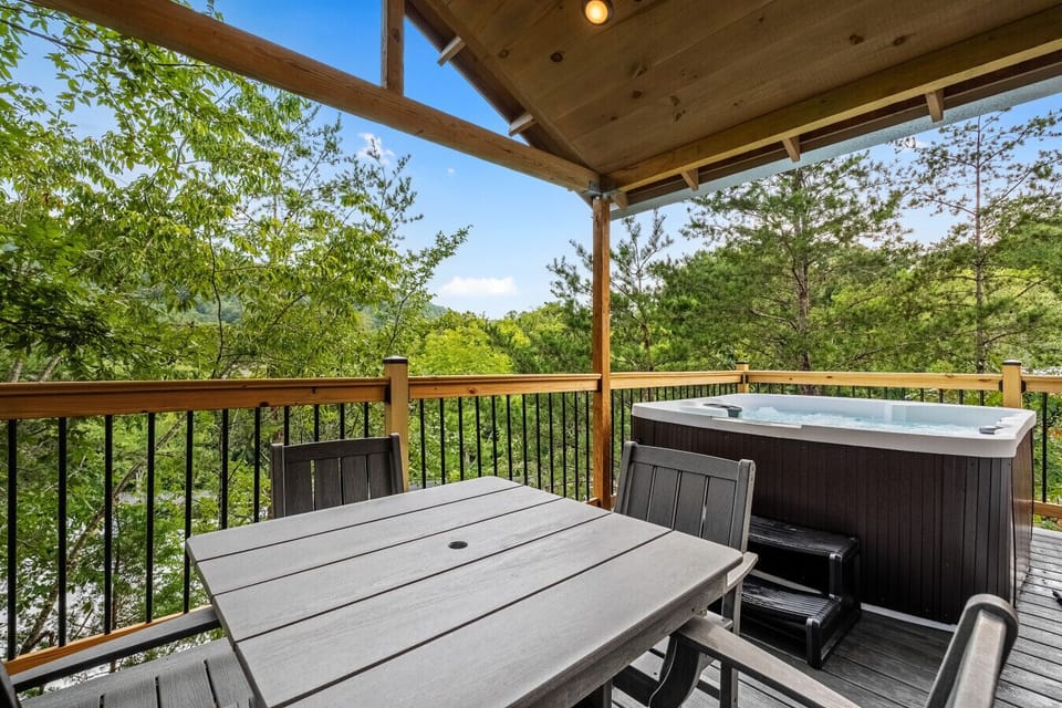 Rear porch