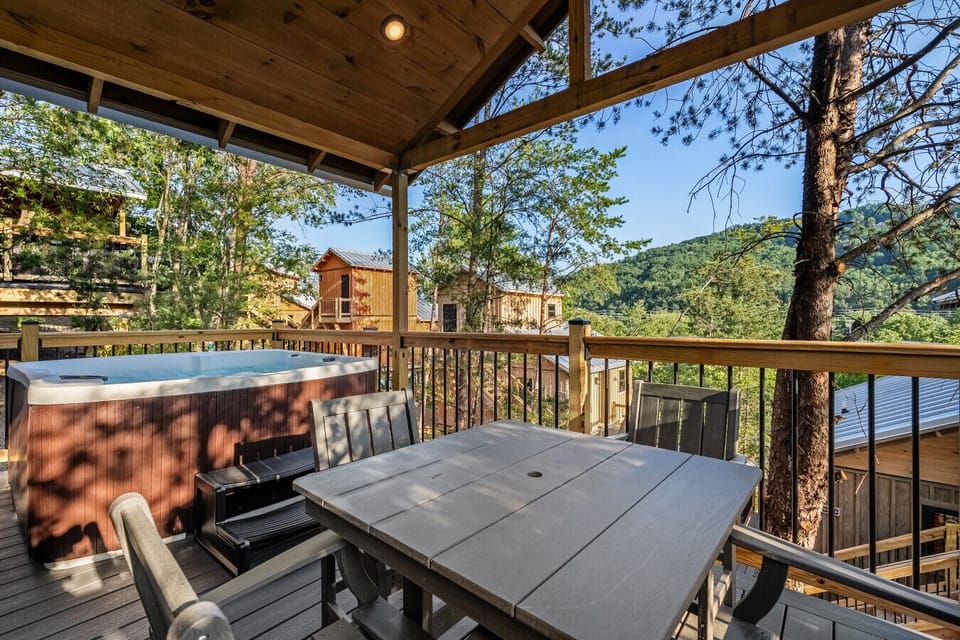 Rear porch