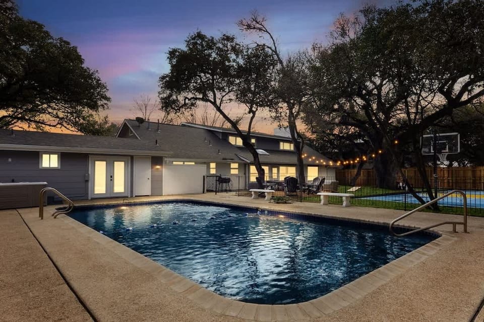 The property is .5 acres so everyone can hang out together or do their own thing!