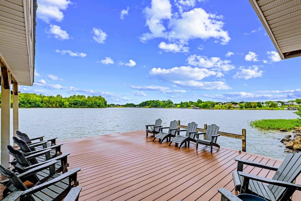 Spend the day on the dock, swimming, fishing, and soaking up the sun.