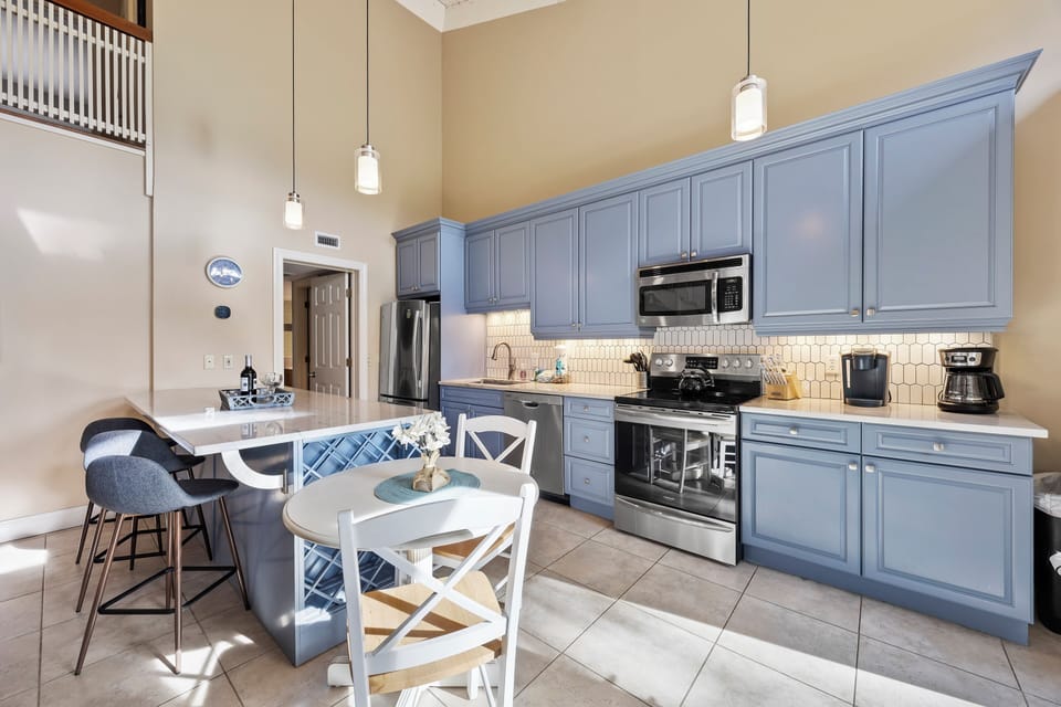 Fully equipped kitchen
