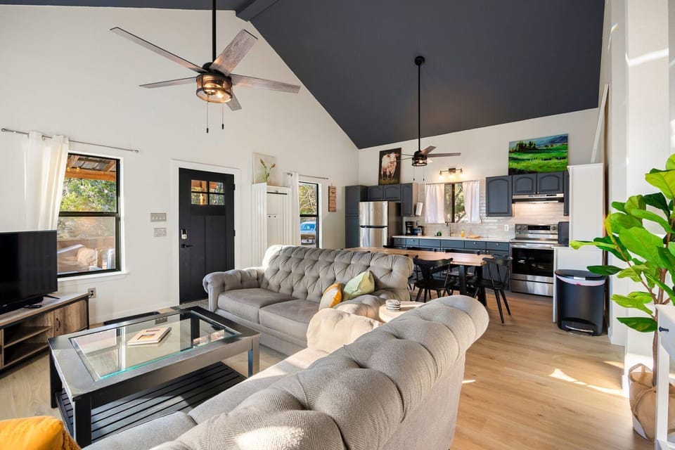 Relax in the cozy common spaces