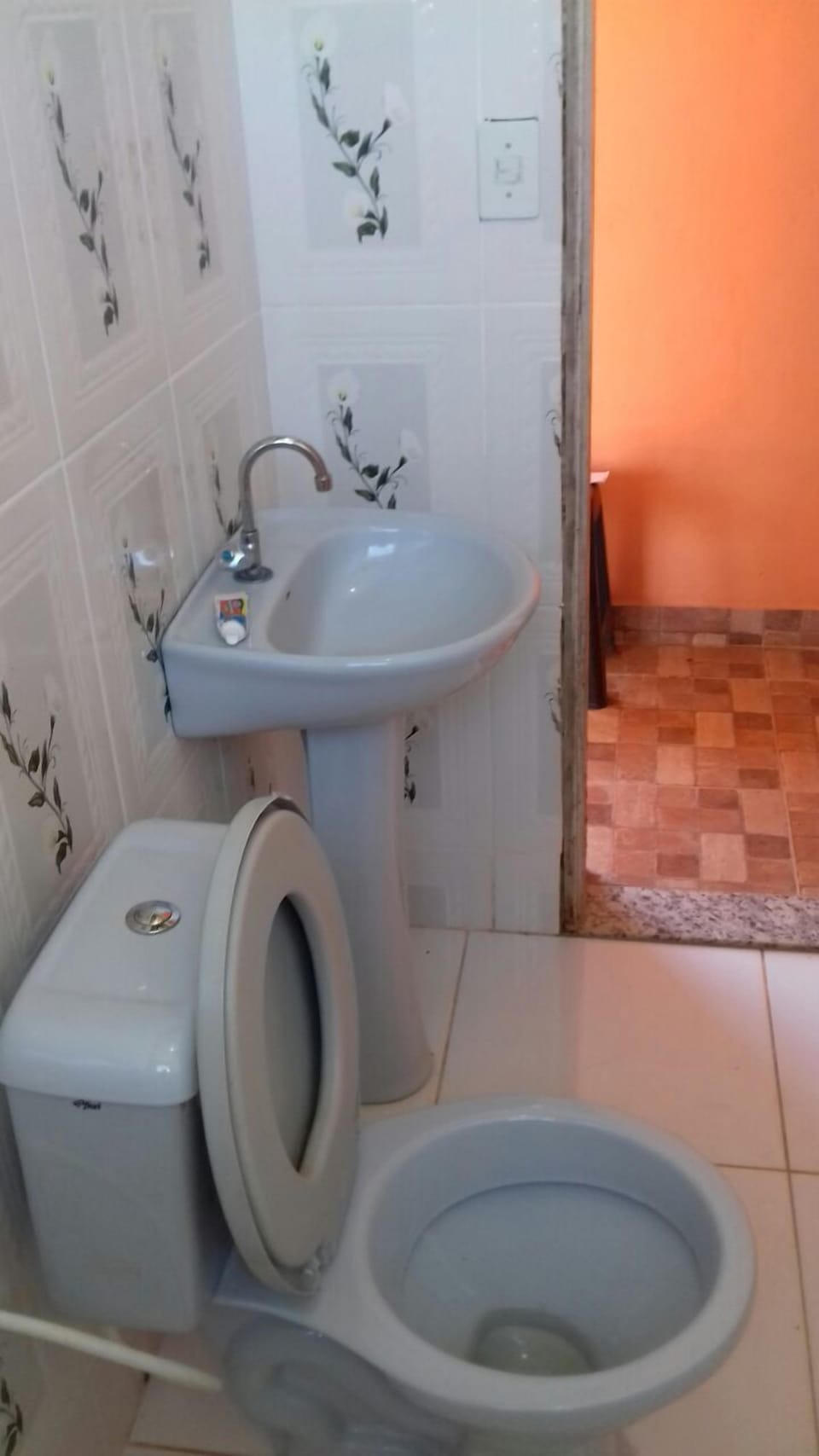 Shower, toilet paper