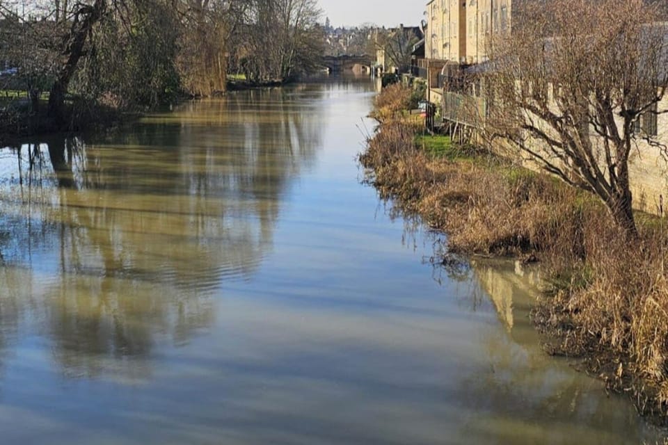 Short walk into Stamford 
