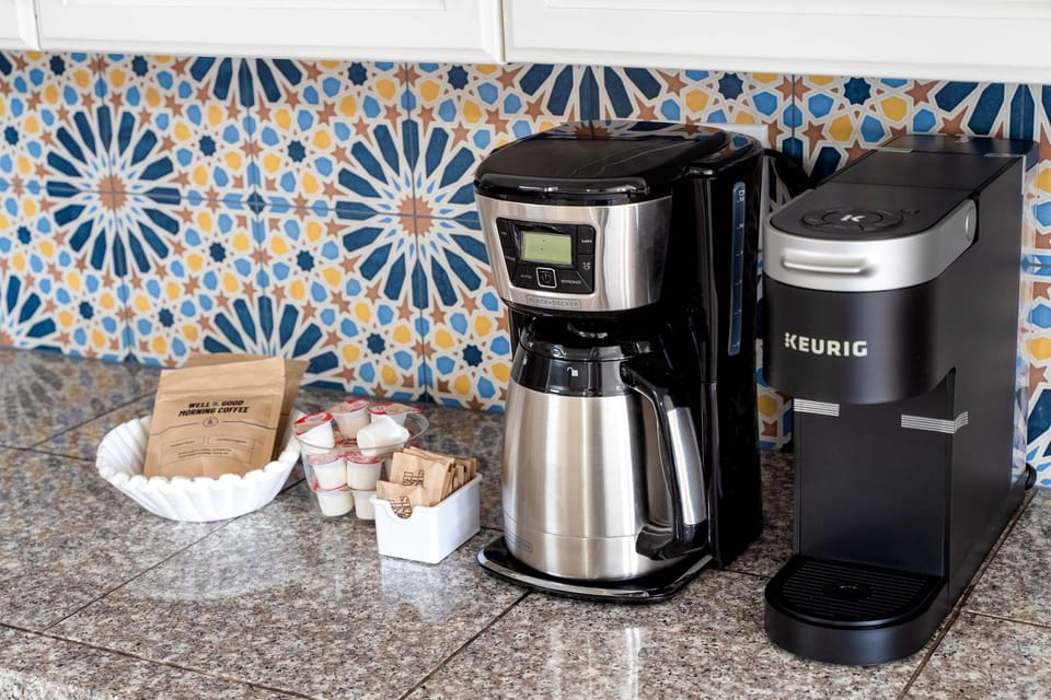 Whether you love the convenience of a Keurig or the classic taste of a Black+Decker drip coffee maker, we’ve got you covered!
