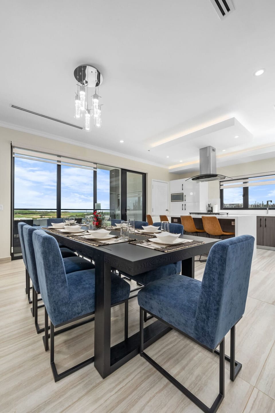 Gather, laugh, and dine in style—this chic dining space is perfect for shared meals and unforgettable moments.