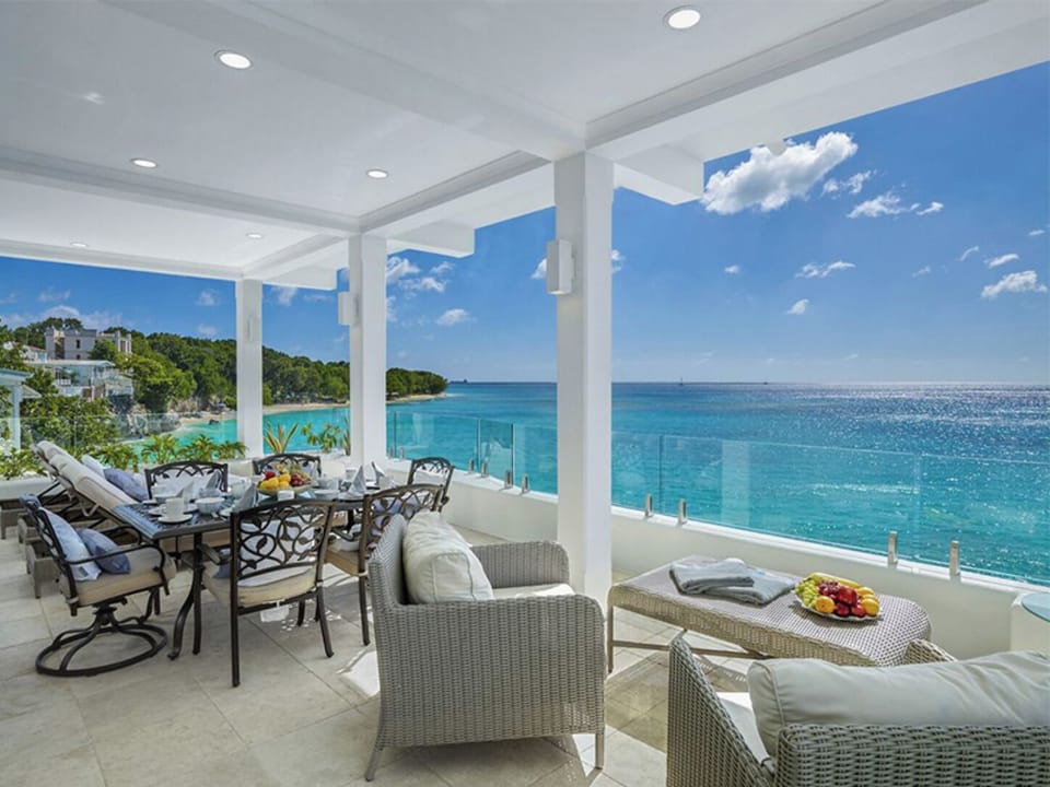 Balcony view from main level