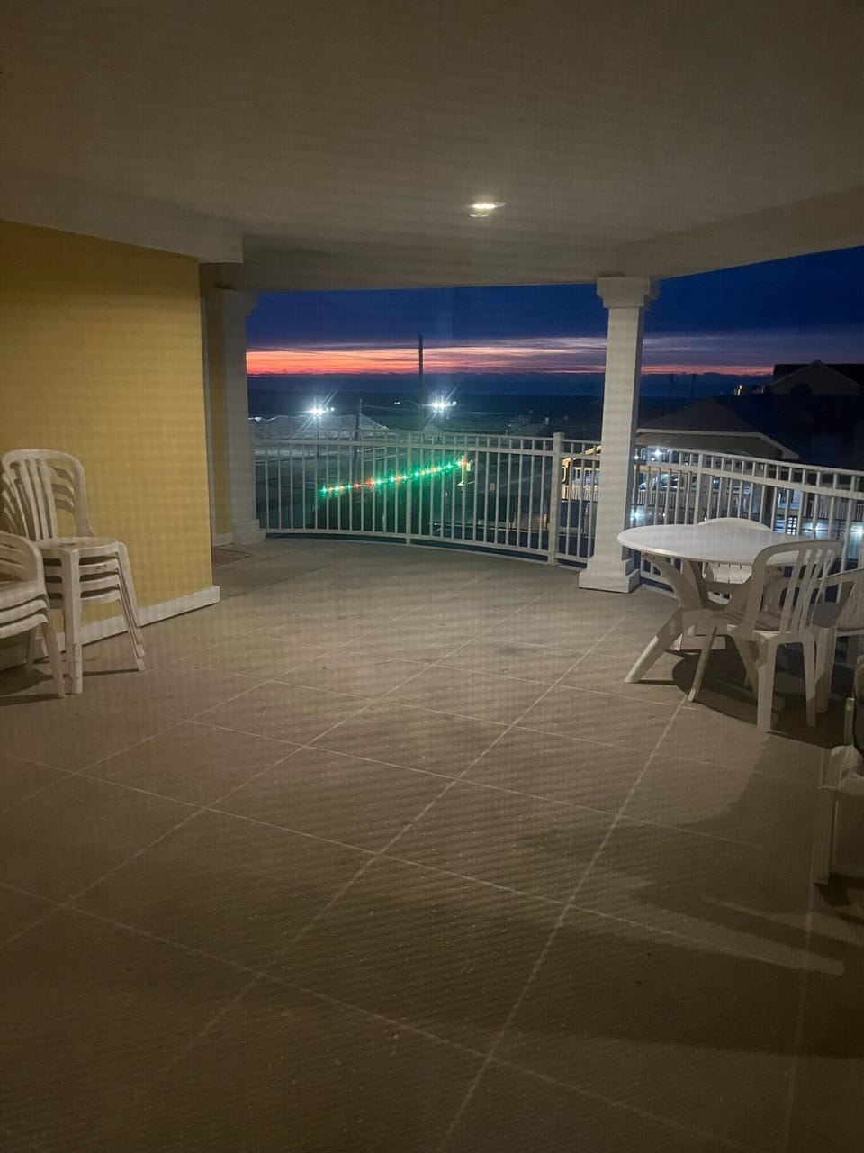 Beautiful views at sunset too