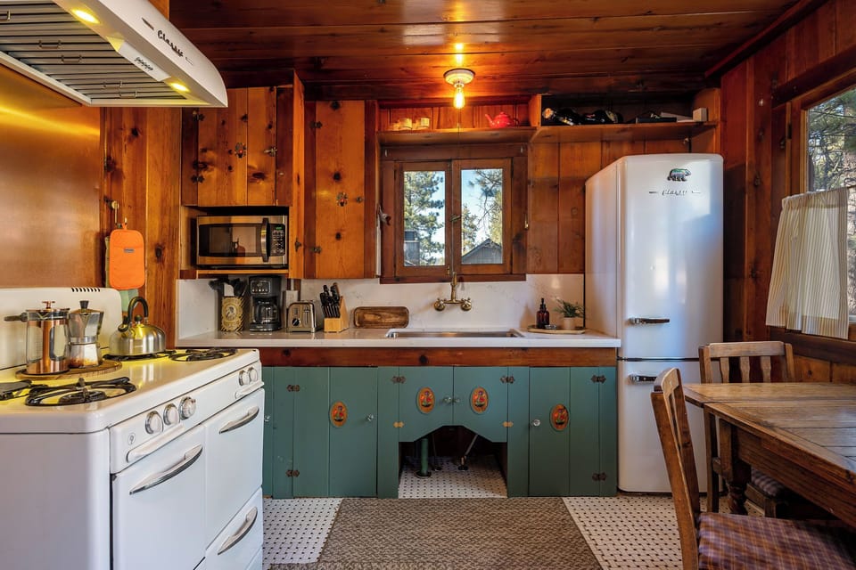 Fully stocked kitchen