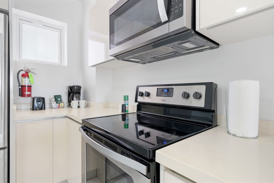 Fully equipped kitchen