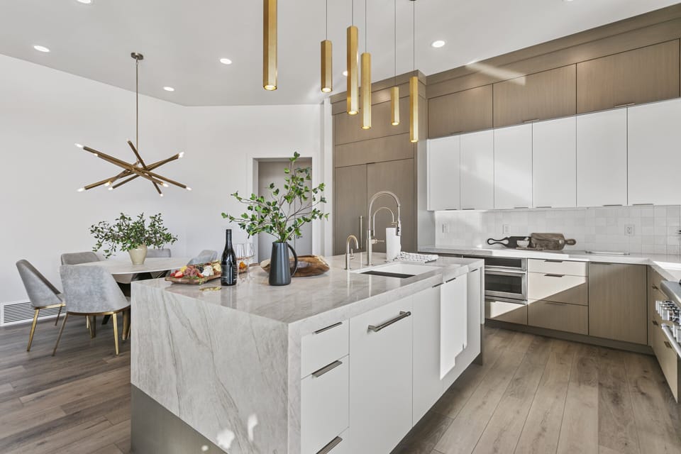 Indoors, Kitchen, Chair, Furniture, Ceiling Fan