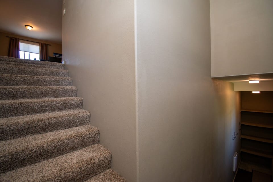 “Apartment” private stairway entrance 