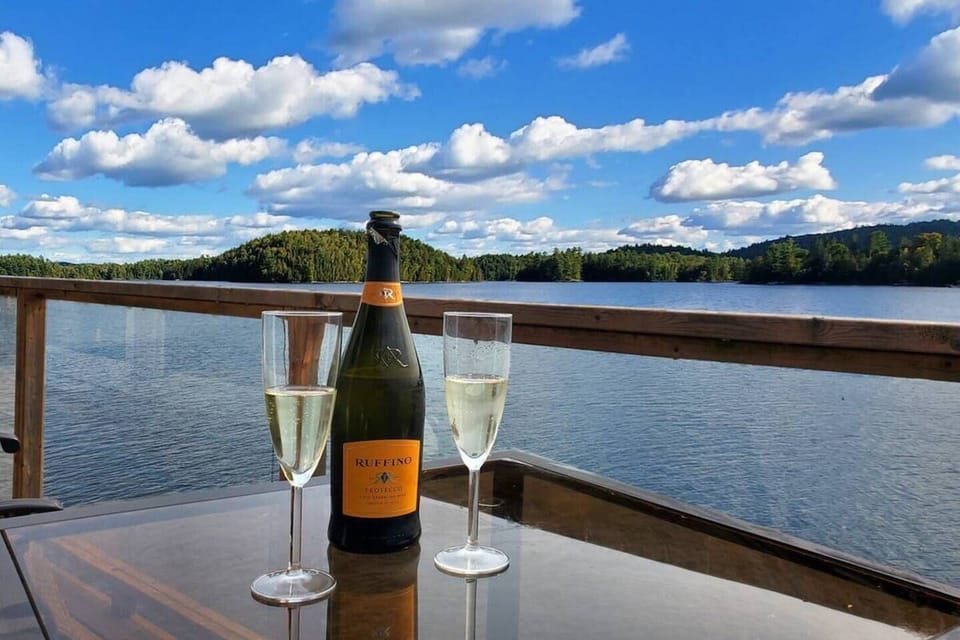 Life is good on the balcony of the Boathouse