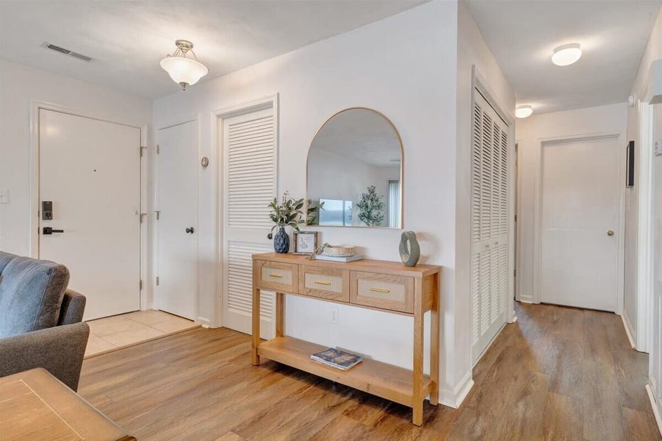 Welcoming entry way.