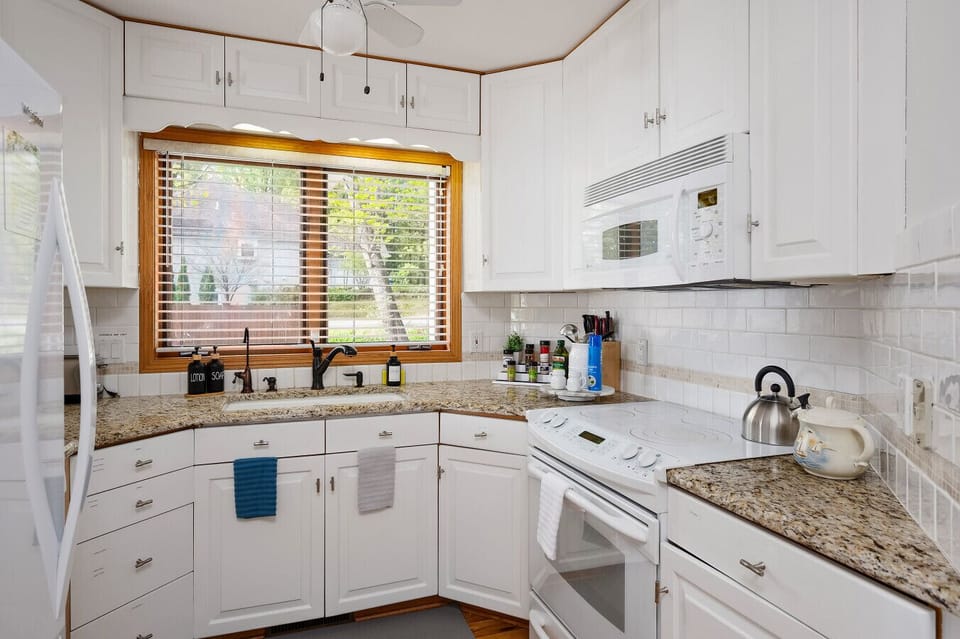 Enjoy cooking family meals in our well equipped kitchen