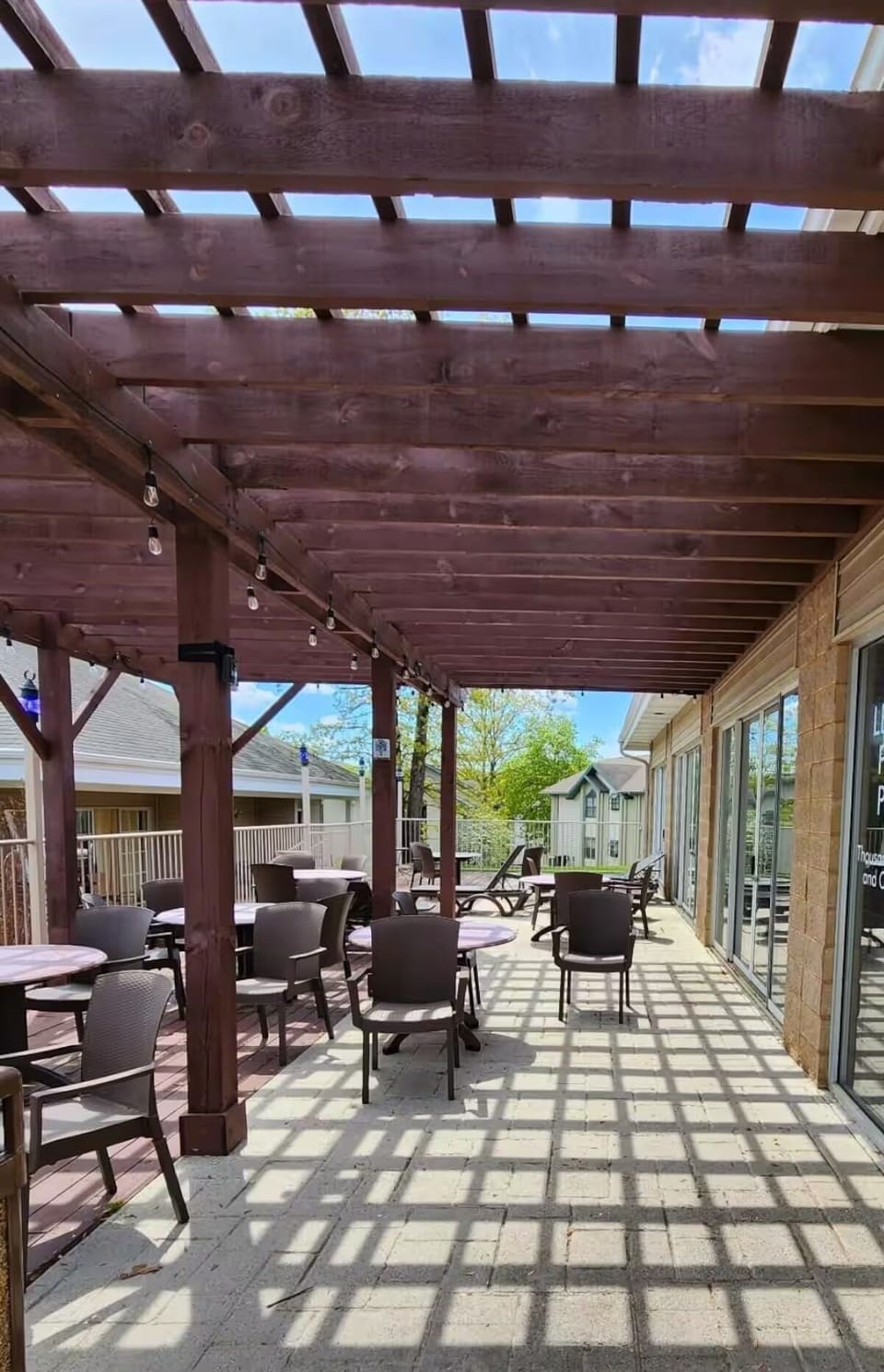 Year-round indoor pool across the parking lot from condo-NOTE no outdoor pool