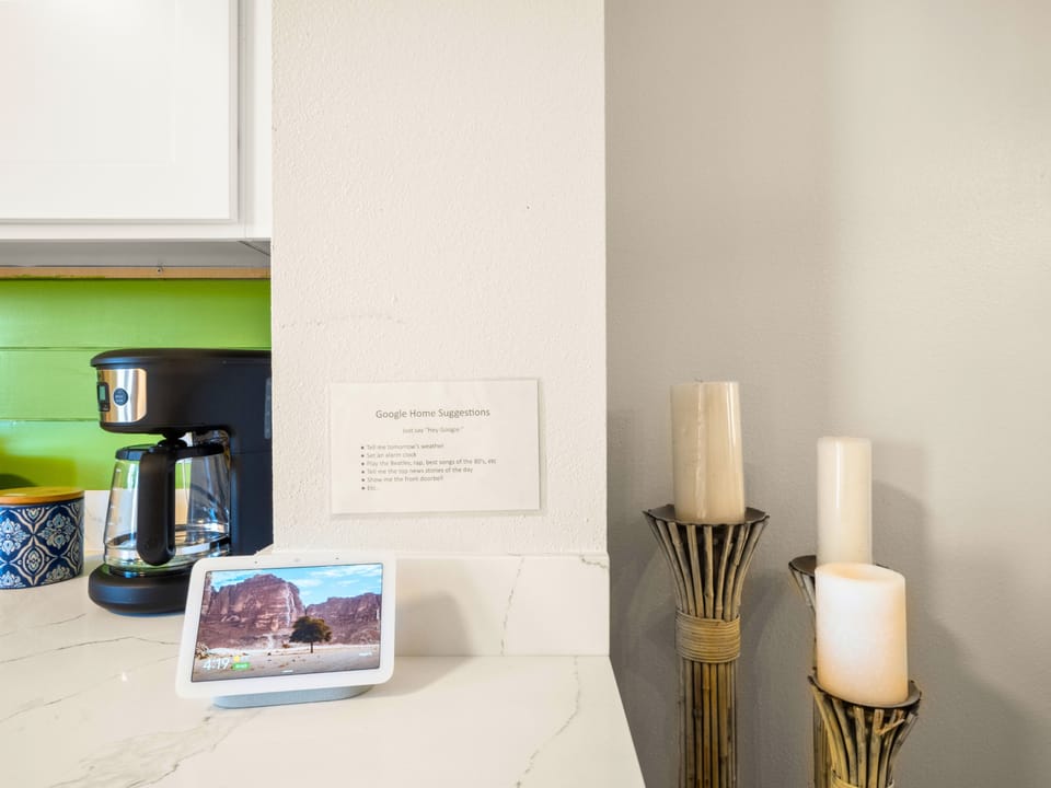 Equipped with Google home