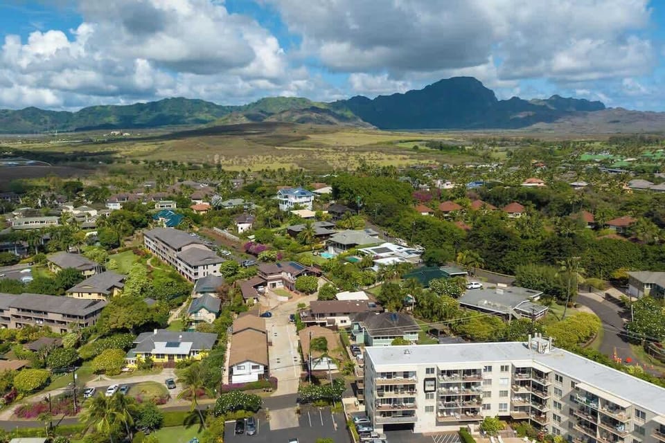 Aerial View - Malia Makai with Mountain