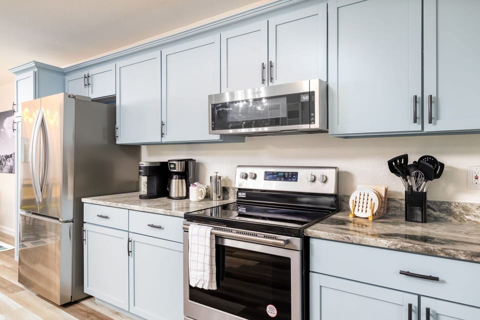 Features ample cabinetry and high-end appliances, designed for both function and style!