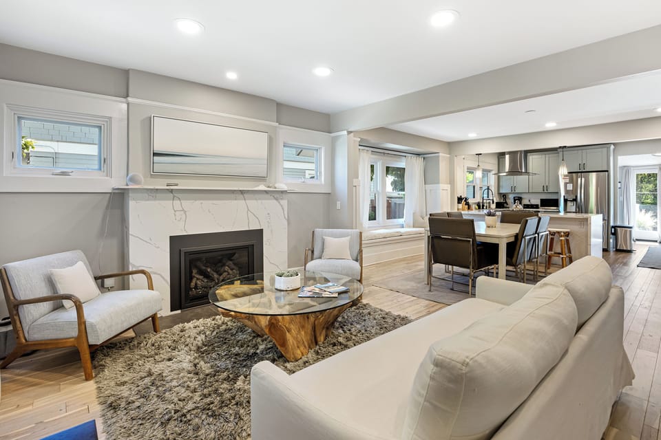 Bright and airy space filled with abundant natural light.