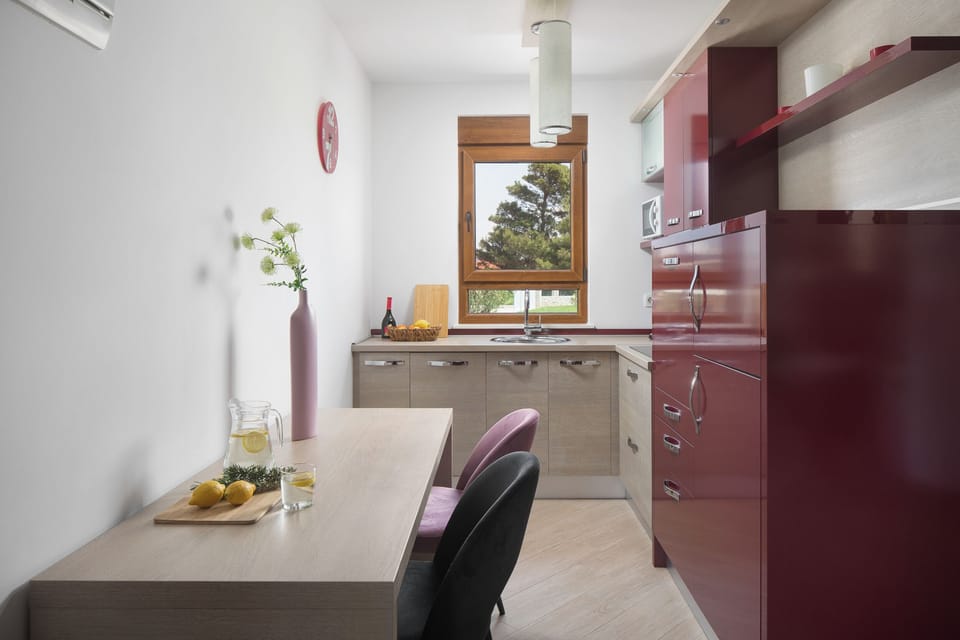 Comfort Villa, Private Pool | Private kitchen | Highchair