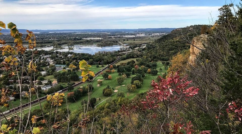 Take in the sights at Grandad Bluff. Scenic views overlooking La Crosse and the Mississippi River. 