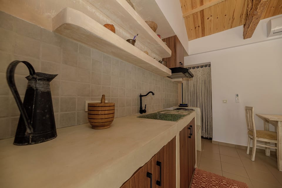Traditional Apartment, 2 Bedrooms, Mountain View | Private kitchen