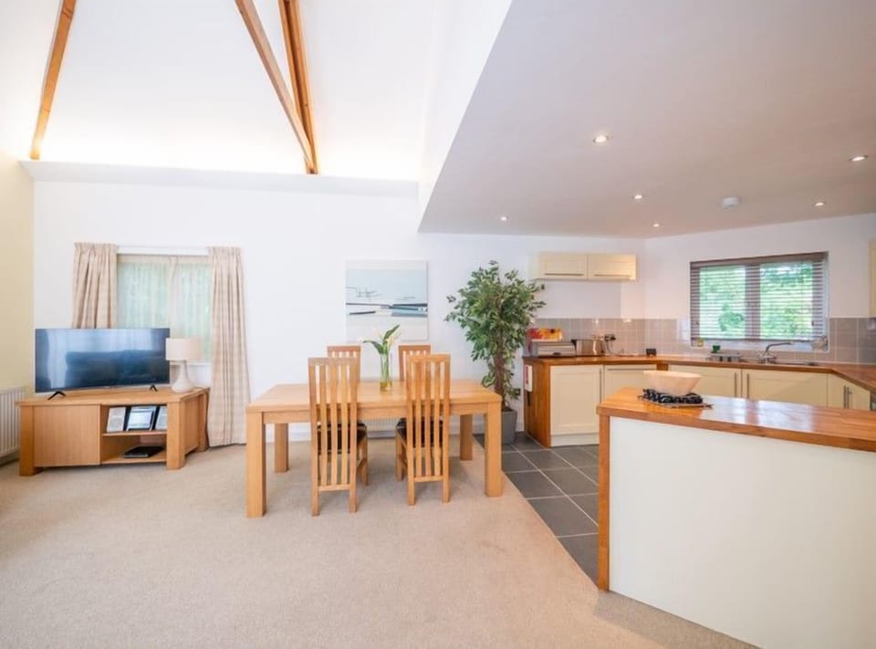 Large, modern interior