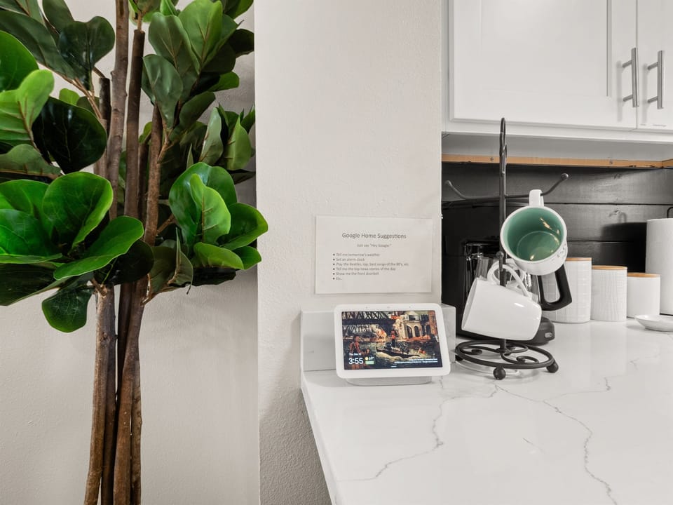 Equipped with Google home